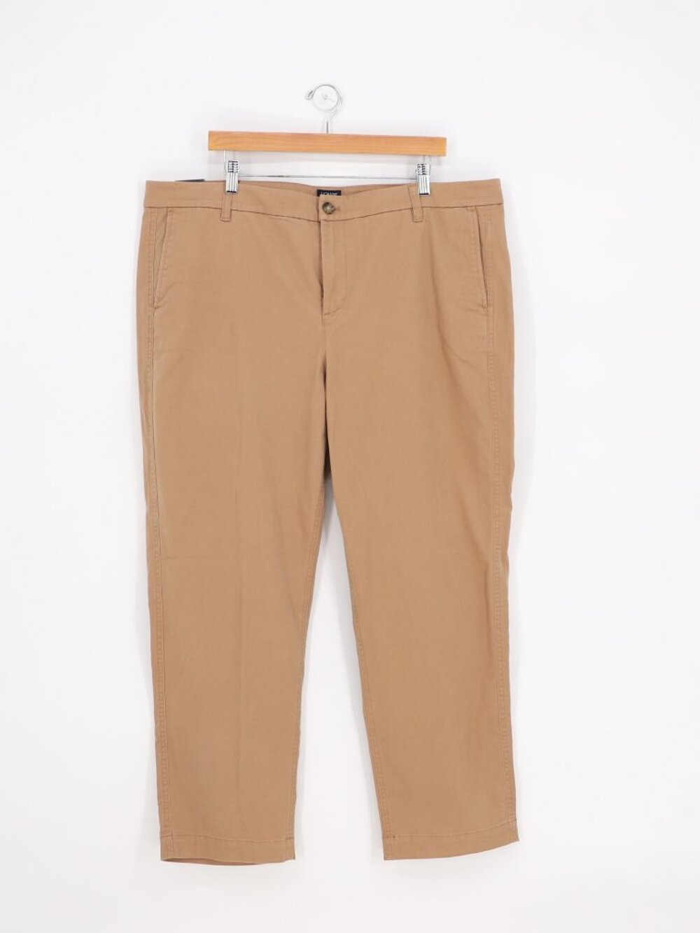 NWT J. CREW High-rise Girlfriend Chino Pant in Camel Size 18